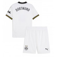 Maglia Calcio Borussia Dortmund Terza Divisa Bambino 2024-25 Manica Corta (+ pantaloncini)